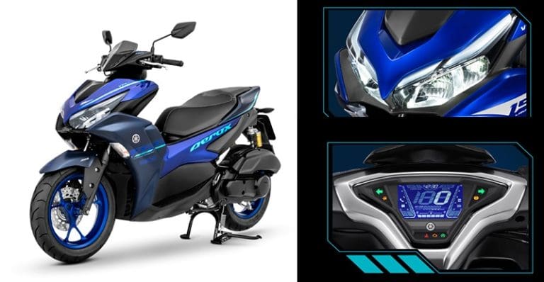 รีวิว Yamaha Aerox 155 2025 สีสันใหม่ โดนใจวัยรุ่น