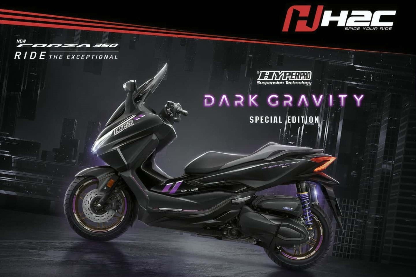 รีวิว Honda Forza350 Hyperpro Special Edition 2025 3 สีใหม่ ราคาเดิม