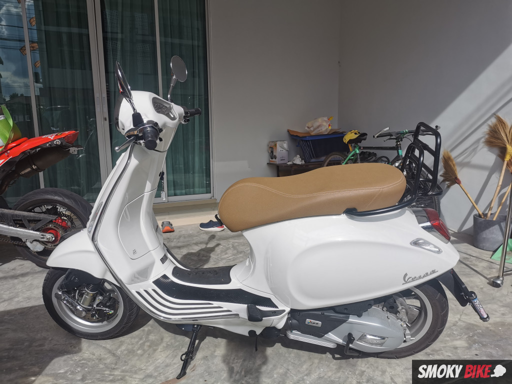 รีวิว Vespa Primavera 150 I-get 2025 3 สีใหม่ ราคาเดิม