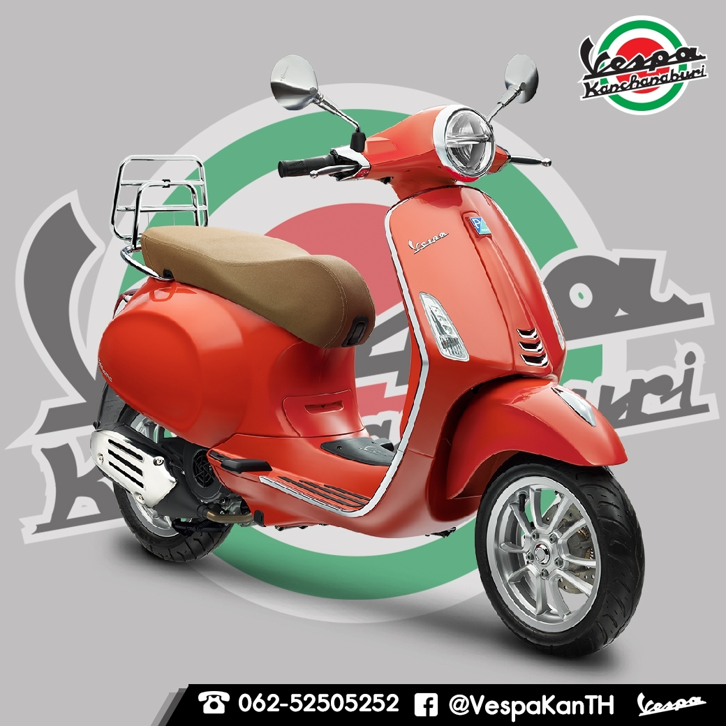 Vespa Primavera 150 I-get 2025 3 สีใหม่ ราคาเดิม