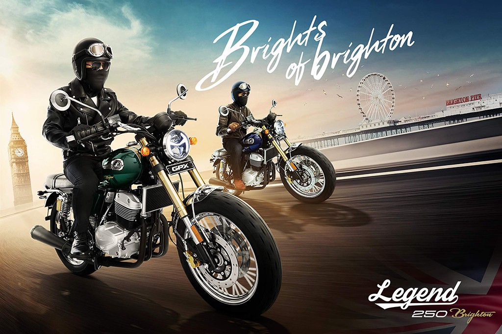 ใหม่ Gpx Legend 250 Brighton 2025 ราคา-ตารางผ่อน-ดาวน์